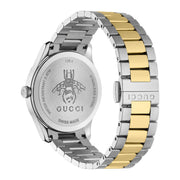 Shop Authentic Gucci G Timeless Silver Dial Two Tone Steel Strap Watch For Women - YA126599 - Luxxuri