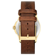  Shop Authentic Gucci G Timeless Quartz Two Tone Dial Brown Leather Strap Watch For Men - YA126451B - Luxxuri
