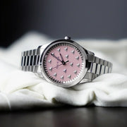  Shop Authentic Gucci G Timeless Quartz Pink Dial Silver Steel Strap Watch for Women - YA1265033 - Luxxuri