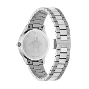  Shop Authentic Gucci G Timeless Quartz Turquoise Dial Silver Steel Strap Unisex Watch - YA1265044 - Luxxuri