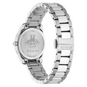  Shop Authentic Gucci G Timeless White Dial Silver Steel Strap Watch For Women - YA126572A - Luxxuri