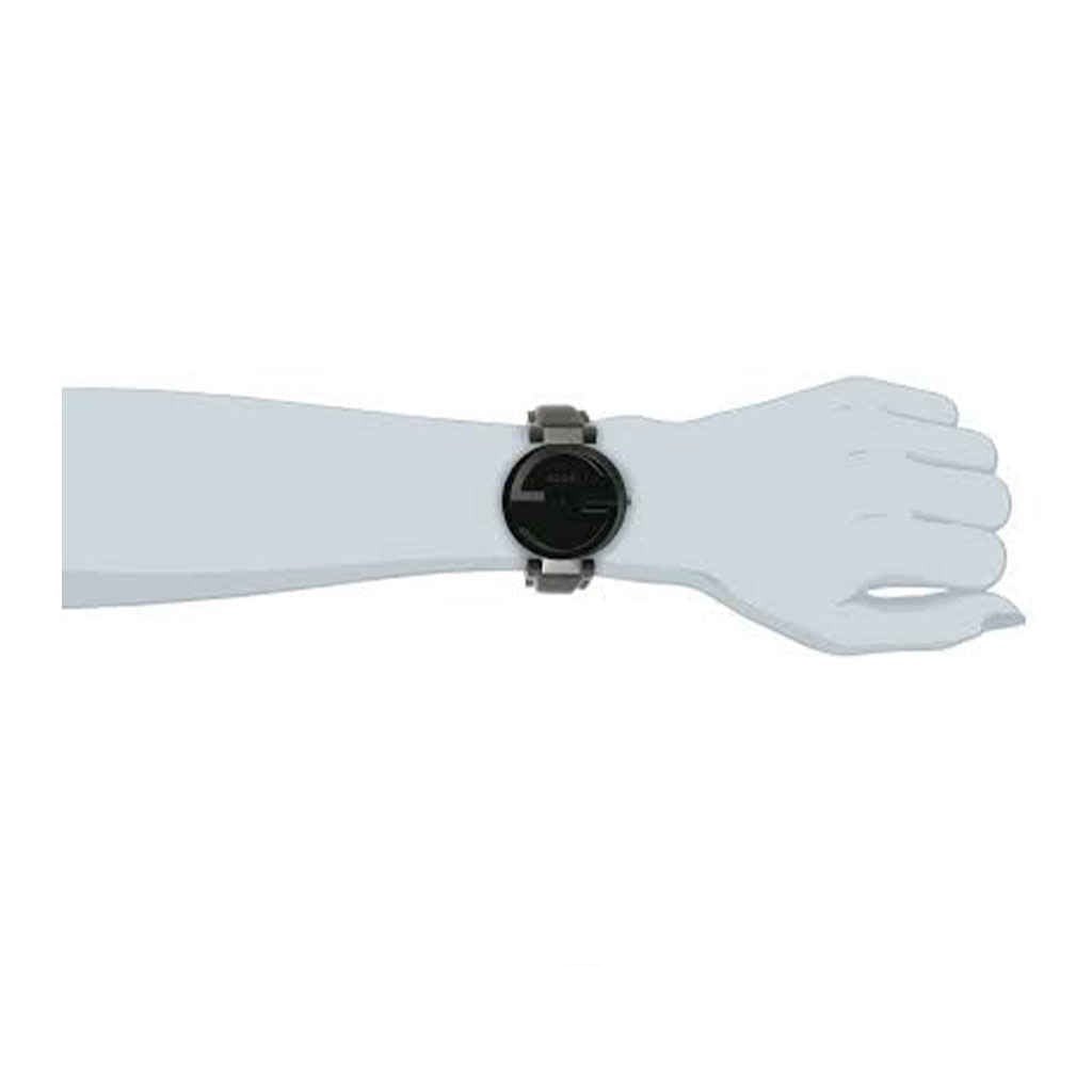  Shop Authentic Gucci Interlocking G Black Dial Watch For Women - YA133302 - Luxxuri
