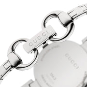  Shop Authentic Gucci Guccissima Brown Dial Silver Steel Strap Watch For Women - YA134302 - Luxxuri