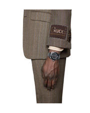  Shop Authentic Gucci Dive Quartz Black Dial Silver Steel Strap Watch For Men - YA136301A - Luxxuri
