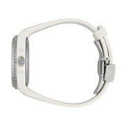  Shop Authentic Gucci Dive Automatic Transparent Dial White Rubber Strap Watch For Men - YA136343 - Luxxuri