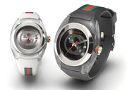  Shop Authentic Gucci Sync XXL Quartz Black Dial Black Rubber Strap Watch For Men - YA137101 - Luxxuri