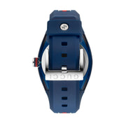  Shop Authentic Gucci Sync Quartz Blue Dial Blue Rubber Strap Watch For Men - YA137304 - Luxxuri