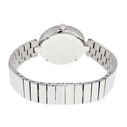  Shop Authentic Gucci Diamantissima Quartz White Dial Silver Steel Strap Watch For Women - YA141402 - Luxxuri