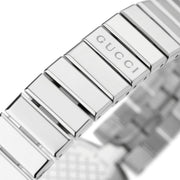  Shop Authentic Gucci Diamantissima Quartz White Dial Silver Steel Strap Watch For Women - YA141402 - Luxxuri