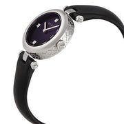  Shop Authentic Gucci Diamantissima Quartz Diamonds Black Dial Black Leather Strap Watch for Women - YA141506 - Luxxuri