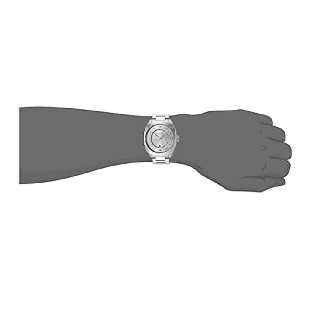  Shop Authentic Gucci GG2570 Silver Dial Silver Steel Strap Watch For Men - YA142308 - Luxxuri