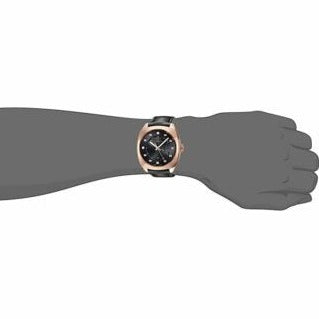  Shop Authentic Gucci GG2570 Quartz Black Dial Black Leather Strap Watch For Men - YA142309 - Luxxuri