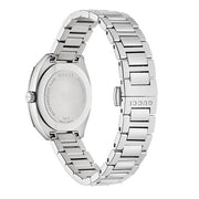  Shop Authentic Gucci GG2570 Diamonds Silver Dial Silver Steel Strap Watch For Women - YA142505 - Luxxuri
