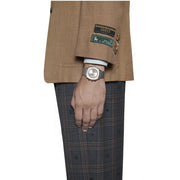  Shop Authentic Gucci Grip Collection Quartz Silver Dial Silver Steel Strap Watch For Men - YA157302 - Luxxuri