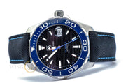  Shop Authentic Tag Heuer Aquaracer Blue Dial Watch for Men - WAY211B.FC6363 - Luxxuri