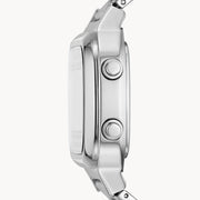  Shop Authentic Fossil Retro Digital Silver Dial Silver Steel Strap Watch for Men - FS5844 - Luxxuri