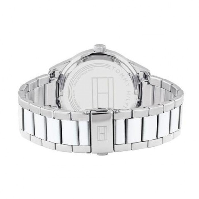  Shop Authentic Tommy Hilfiger Austin Black Dial Silver Steel Strap Watch for Men - 1791639 - Luxxuri