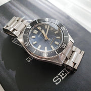  Shop Authentic Seiko Prospex Automatic 1965 Dive 55th Anniversary Limited Edtion Blue Dial Silver Steel Strap Watch For Men - SPB149J1 - Luxxuri