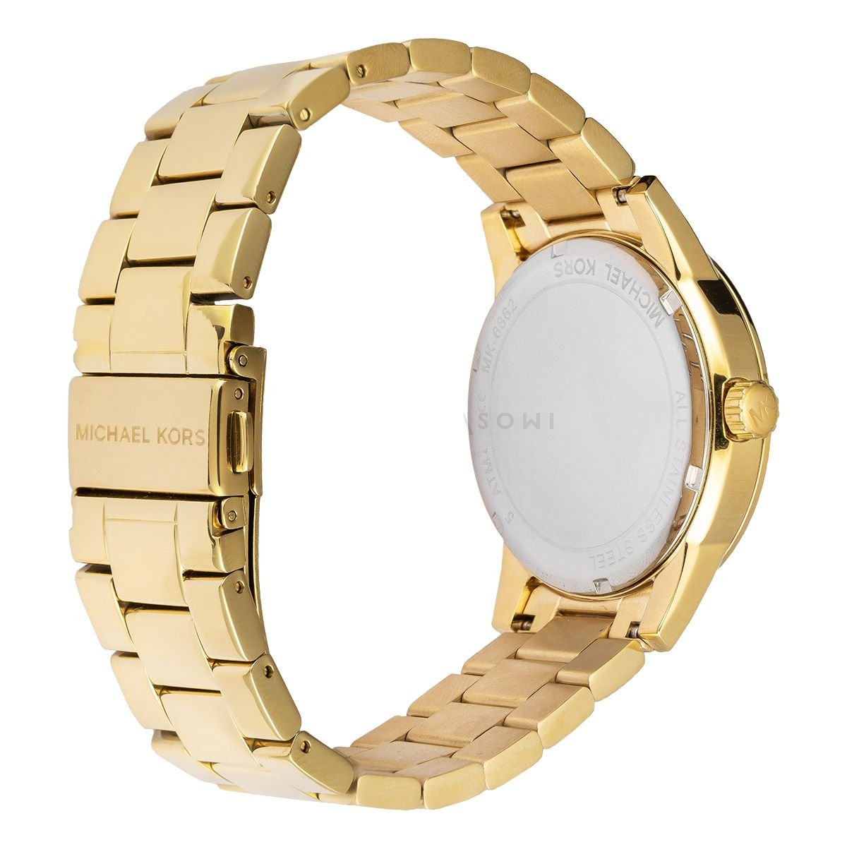 Shop Authentic Michael Kors Ritz Pave Crystals Gold Dial Gold Steel Strap Watch for Women - MK6862 - Luxxuri