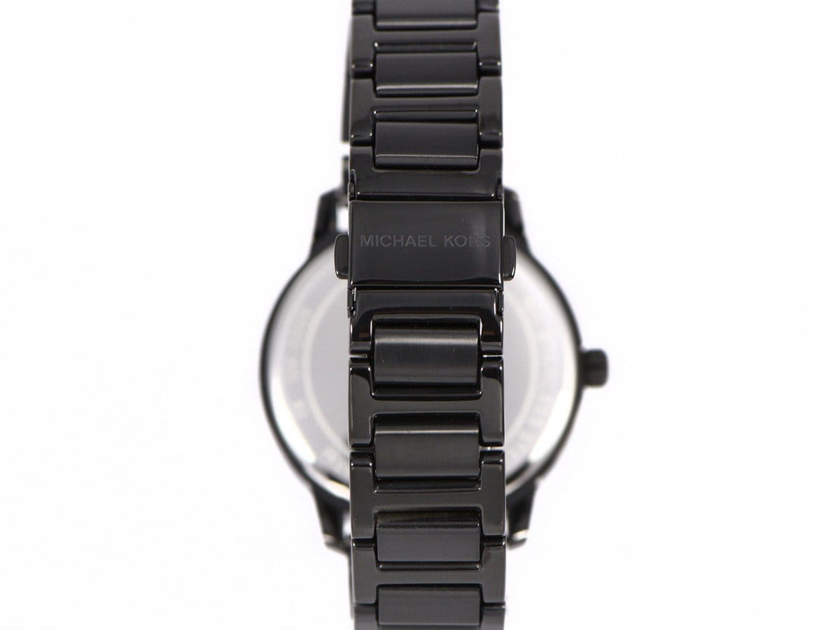  Shop Authentic Michael Kors Kinley Silver Dial Black Steel Strap Watch for Women - MK5999 - Luxxuri