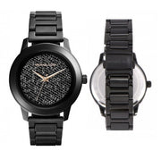  Shop Authentic Michael Kors Kinley Silver Dial Black Steel Strap Watch for Women - MK5999 - Luxxuri