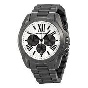  Shop Authentic Michael Kors Bradshaw Chronograph Quartz White Dial Grey Steel Strap Watch For Men - MK5952 - Luxxuri