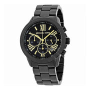  Shop Authentic Michael Kors Brecken Chronograph Black Dial Black Steel Strap Watch for Women - MK6302 - Luxxuri