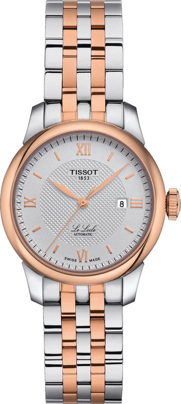  Shop Authentic Tissot T Classic Le Locle Automatic Silver Dial Two Tone Steel Strap Watch For Women - T006.207.22.038.00 - Luxxuri