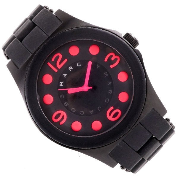  Shop Authentic Marc Jacobs Pelly Black Dial Black Silicone Strap Watch for Women - MBM2529 - Luxxuri