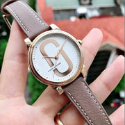 Shop Authentic Marc Jacobs Corie White Dial Brown Leather Strap Watch for Women - MJ1581 - Luxxuri