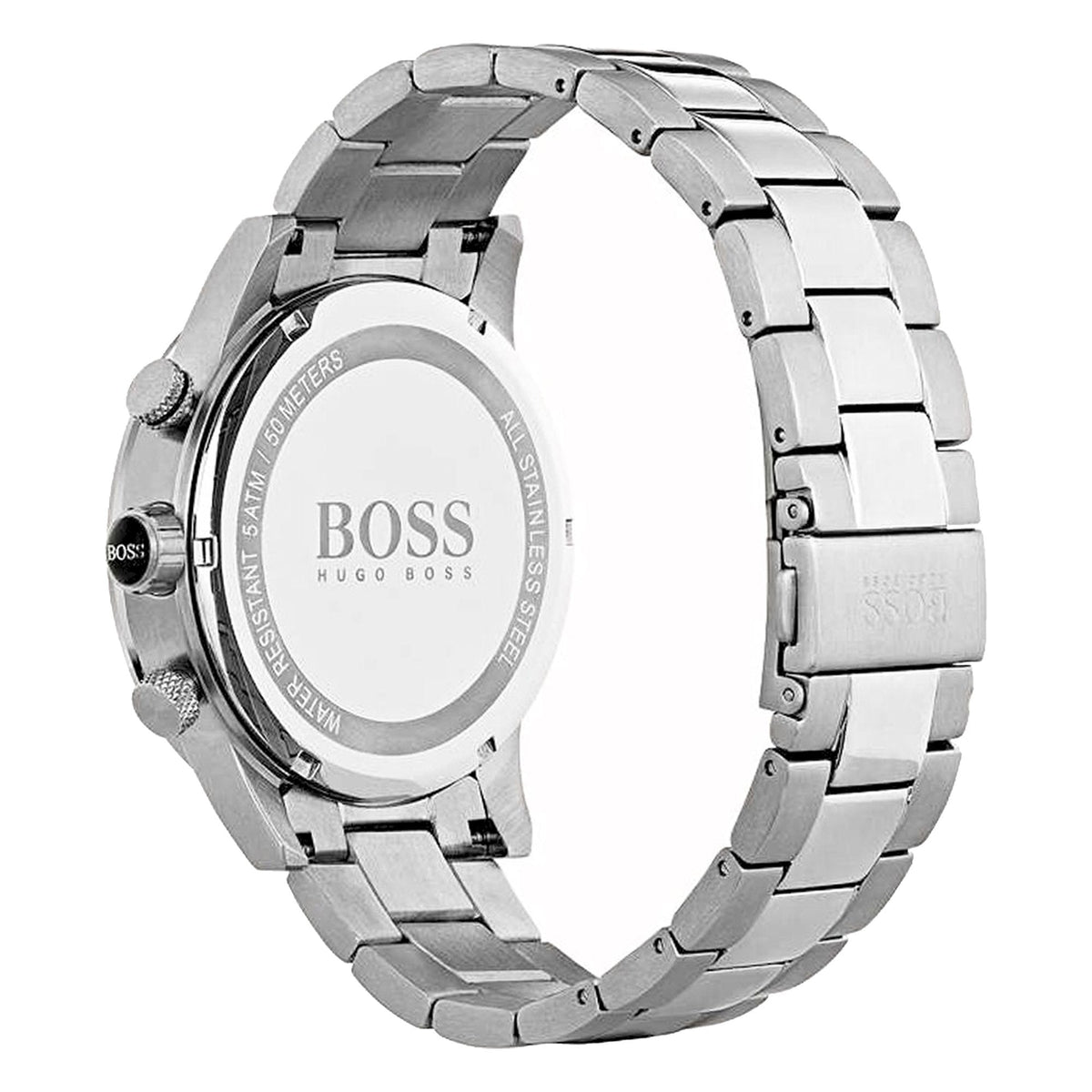  Shop Authentic Hugo Boss Rafale Competitive Sport Silver Dial Silver Steel Strap Watch for Men - 1513511 - Luxxuri