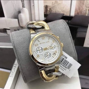  Shop Authentic Michael Kors Runway White Dial Two Tone Steel Strap Watch for Women - MK3199 - Luxxuri