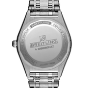  Shop Authentic Breitling Chronomat Automatic 36 White Dial Silver Steel Strap Watch for Women - A10380101A2A1 - Luxxuri