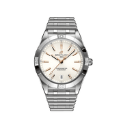  Shop Authentic Breitling Chronomat Automatic 36 White Dial Silver Steel Strap Watch for Women - A10380101A2A1 - Luxxuri