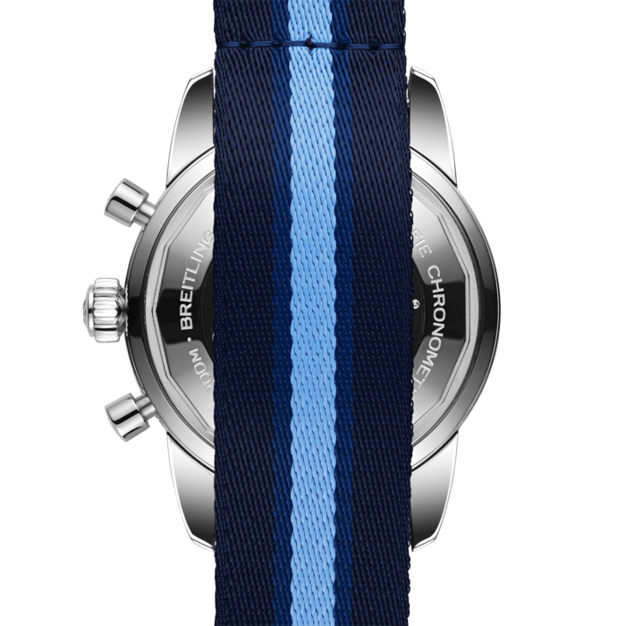 Shop Authentic Breitling Superocean Heritage Chronograph 44 Ocean Conservancy Silver Dial Two Tone NATO Strap Watch for Men - A133131A1G1W1 - Luxxuri