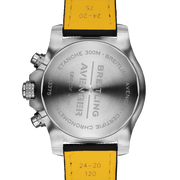  Shop Authentic Breitling Super Avenger Chronograph 48 White Dial Black Nylon Strap Watch for Men - A133751A1A1X1 - Luxxuri