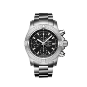  Shop Authentic Breitling Avenger Chronograph 43 Black Dial Silver Steel Strap Watch for Men - A13385101B1A1 - Luxxuri