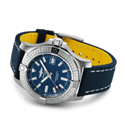  Shop Authentic Breitling Avenger Automatic 43 Blue Dial Blue Nylon Strap Watch for Men - A17318101C1X1 - Luxxuri