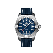  Shop Authentic Breitling Avenger Automatic 43 Blue Dial Blue Nylon Strap Watch for Men - A17318101C1X1 - Luxxuri