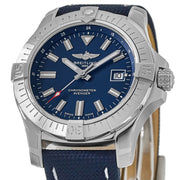  Shop Authentic Breitling Avenger Automatic 43mm Blue Dial Blue Nylon Strap Watch for Men - A17318101C1X2 - Luxxuri