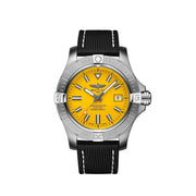  Shop Authentic Breitling Avenger Automatic 45 Seawolf Yellow Dial Black Nylon Strap Watch for Men - A17319101I1X1 - Luxxuri
