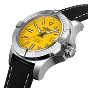  Shop Authentic Breitling Avenger Automatic 45mm Seawolf Yellow Dial Black Nylon Strap Watch for Men - A17319101/1X2 - Luxxuri