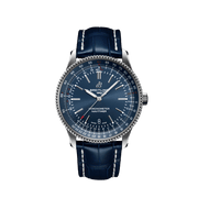  Shop Authentic Breitling Navitimer Automatic 41 Blue Dial Blue Leather Strap Watch for Men - A17326161C1P3 - Luxxuri