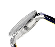  Shop Authentic Breitling Navitimer Automatic 41mm Blue Leather Strap Mens Watch - A17326211C1P3 - Luxxuri