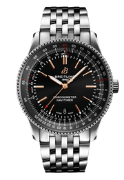  Shop Authentic Breitling Navitimer Automatic 41mm Black Dial Silver Steel Strap Watch for Men - A17326241B1A1 - Luxxuri