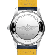  Shop Authentic Breitling Automatic 41mm Black Dial Black Leather Strap Watch for Men - A17326241B1P1 - Luxxuri