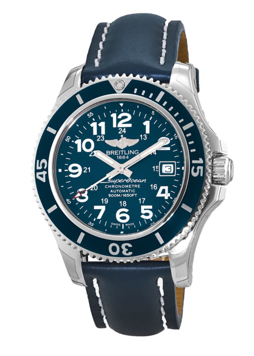  Shop Authentic Breitling Superocean Heritage II 42mm Automatic Mens Chronometer Watch - A17365D1 - Luxxuri