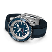  Shop Authentic Breitling Superocean Automatic 42mm Blue Dial Blue Rubber Strap Watch for Men - A17375E71C1S1 - Luxxuri