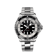  Shop Authentic Breitling Superocean Automatic 44mm Black Dial Silver Steel Strap Watch for for Men - A17376211B1A1 - Luxxuri