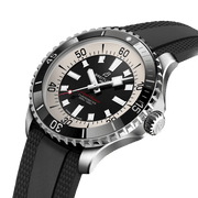  Shop Authentic Breitling Superocean Automatic 42 Black Dial Black Rubber Strap Watch for Men - A17375211B1S1 - Luxxuri